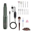 Electric Nail Drill, Professional 25000RPM Acrylic Nail Drill Machine 16 in 1 Kit, Portable USB Electric Nail File Set for Acrylic Gel Nails, Manicure Pedicure Tools for Home and Salon - Grey view 1