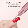 Electric Nail Drill, Professional 25000RPM Acrylic Nail Drill Machine 16 in 1 Kit, Portable USB Electric Nail File Set for Acrylic Gel Nails, Manicure Pedicure Tools for Home and Salon - Grey view 4