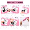 FATUXZ Electric Nail Drill Machine 20000 RPM, Acrylic Nail Tools for Thick Nails File Kit, Gel Nails Manicure Pedicure Polisher Sets for Home Salon Use view 2