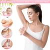 Scttomon Electric Lady Shaver for Women - Painless Razor, Bikini Trimmer, Facial Hair Removal, Body Trimmer for Face, Legs, Underarm, Pubic - Wet and Dry Flawless 3 in 1 view 2