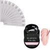 Makartt 3D Nail Foil Glue, 8ml Foil Transfer Gel, Bundle with 10pcs Nail Files (80/80 Grit, Pink, Coarse Emery with Paper backing) view 1