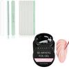 Makartt 3D Nail Foil Glue, 8ml Foil Transfer Gel Foil Adhesive Glue Bundle with Nail Buffer Block 10pcs Nail Buffer and Shine Kit Nail Shine Buffer view 1