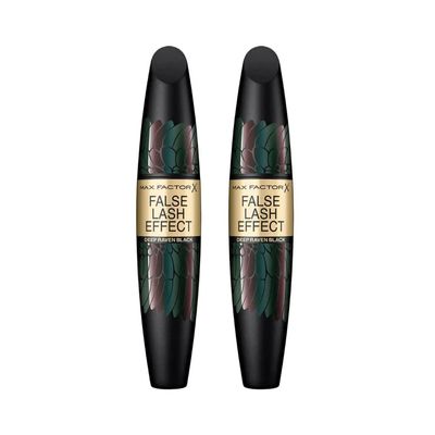 2 x Max Factor False Lash Effect Mascara - Deep Raven Black