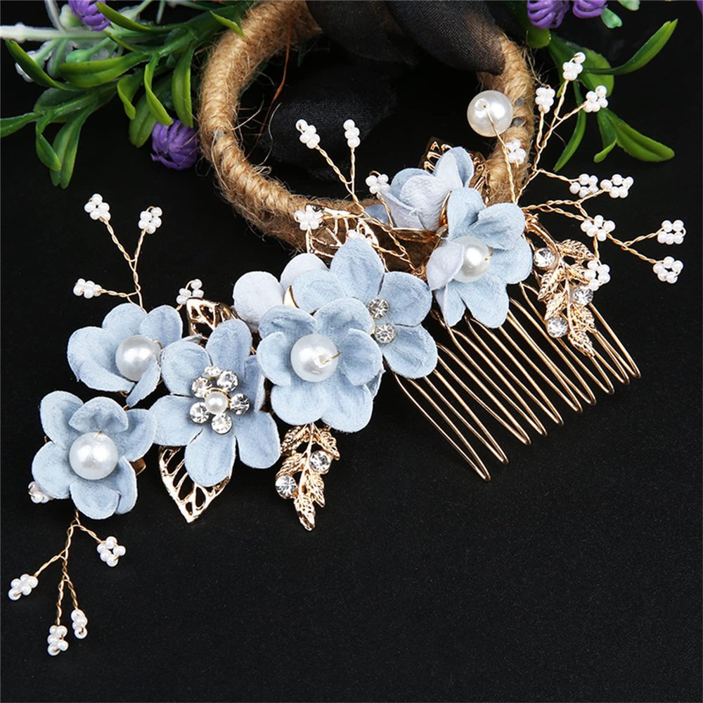 Traditional Flower Hairpins 1pc Gold Hair Sticks Hanfu Long Tassel Hair Pins Handmade Hair Pins Comb Set Chinese Vintage Headwear