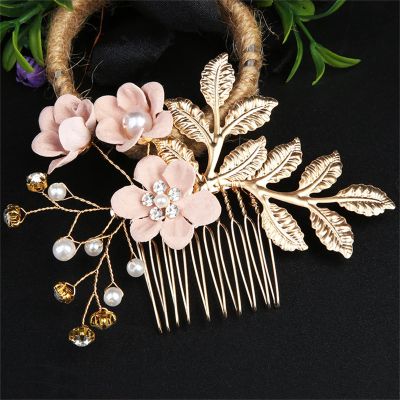 Traditional Flower Hairpins 1pc Gold Hair Sticks Hanfu Long Tassel Hair Pins Handmade Hair Pins Comb Set Chinese Vintage Headwear