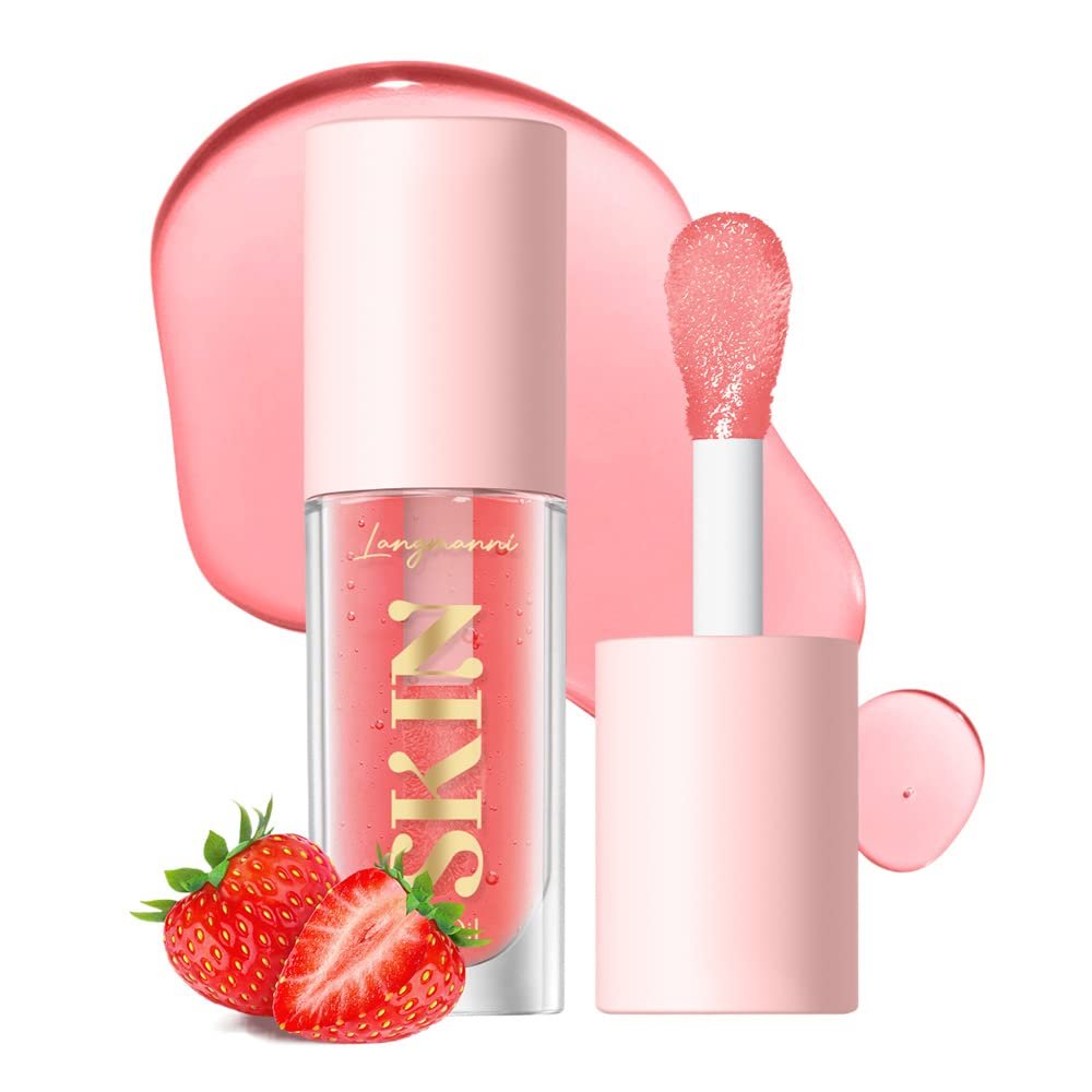 4 Color Moisturizing Lip Oil, Hydrating Nourishing Lip Balm, Anti-aging And Brightening Colorful Lip Lotion
