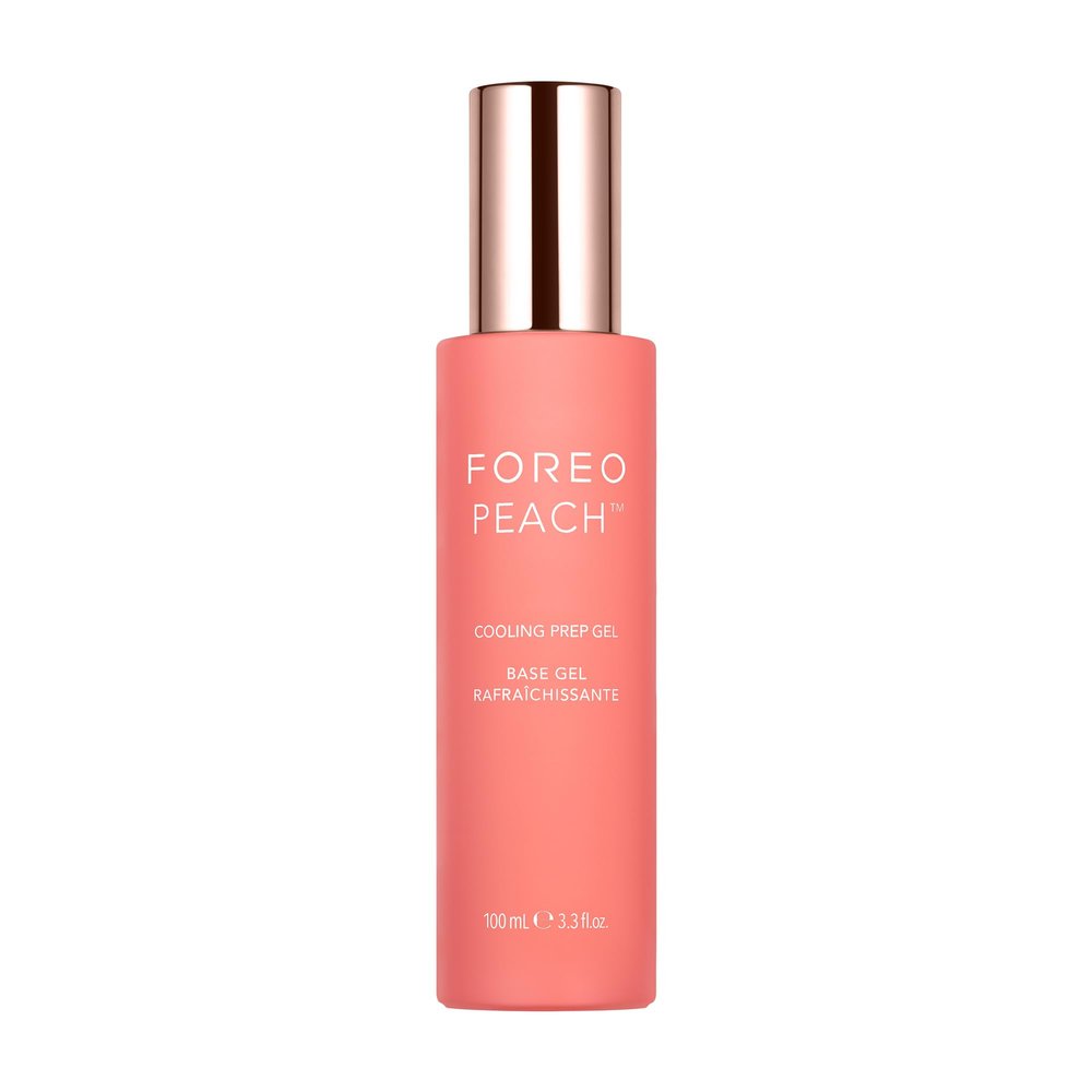 FOREO PEACH Cooling Prep Gel - Laser Hair Removal - Calming & Hydrating - 17 plant extracts, HA & Panthenol - Pain-free Hair Removal - During Treatment & Post- IPL Care - 3.3 fl.oz