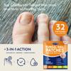 Toenail Fungus Treatment Extra Strength - (Medium) 32 Nighttime Hydrogel Patches for Overnight Toenail Repair - Visible Results in 8 Hours - Fungal Nail Patches for Toenail Fungus Relief view 2