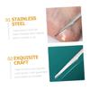 FRCOLOR Tools Set Foot Scraper Stainless Steel Cuticle Clippers Nail Clipper Set for Ingrown Toenail Professional Nail Grooming Kit view 2