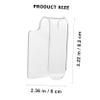 FOMIYES 2pcs Acrylic Handheld Makeup Mixing Palette Lightweight for Custom Blending and Foundation Matching for Makeup Artists and Home Use view 2