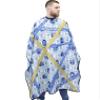 Money Barber Cape Professional Barber Cape For Men Waterproof Salon Cape Barber Cape for Men Adjustable Snap Closure Large Hair Cutting Cape 65" x 55" (Blue) view 1