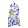 Money Barber Cape Professional Barber Cape For Men Waterproof Salon Cape Barber Cape for Men Adjustable Snap Closure Large Hair Cutting Cape 65" x 55" (Blue) view 4