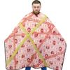 Money Barber Cape Professional Barber Cape For Men Waterproof, Adjustable Snap Closure Large Size Hair Cutting Cape 65" x 55" (Red) view 1