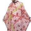 Money Barber Cape Professional Barber Cape For Men Waterproof, Adjustable Snap Closure Large Size Hair Cutting Cape 65" x 55" (Red) view 2