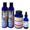 Kaleidoscope - Miracle Drops Shampoo, Conditioner, Original Miracle Drops & Kaleidogrow Vitamins Hair Care Styling Bundle 4 Pcs Set view 1