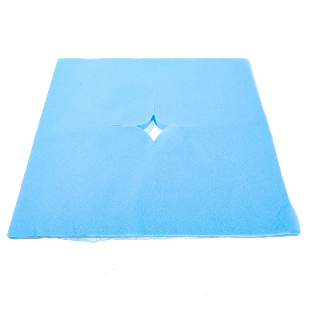 Healvian Soft Breathable Disposable Headrest Covers 100pcs Face Pillow Covers for Massage Bed Spa Salon
