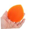 FOMIYES 5pcs Silicone Heart-Shaped Bath and Massage Brush for Boys and Girls Double-Sided Exfoliating and Cleansing Gentle Scrubber for Shampoo and Face Wash Easy to and Store view 2