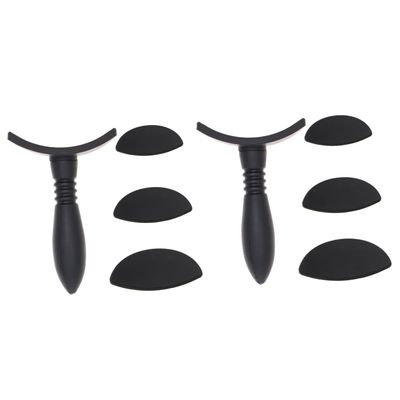 Beatifufu 2sets Practical Eyeshadow Stamp Tool Lazy Applicator for Quick Eye Makeup Includes Stamps for Effortless Application for Beginners and Busy Individuals