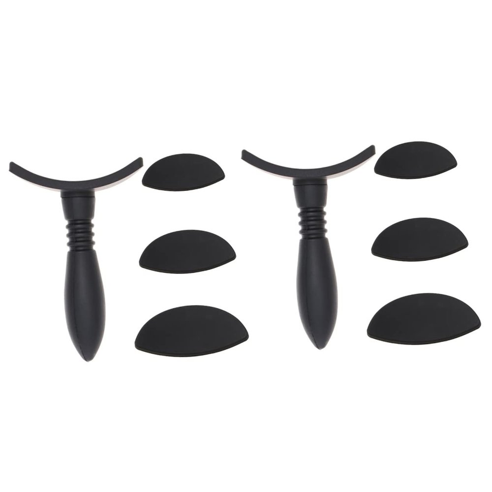 Beatifufu 2sets Practical Eyeshadow Stamp Tool Lazy Applicator for Quick Eye Makeup Includes Stamps for Effortless Application for Beginners and Busy Individuals