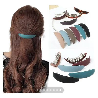Acrylic Clip Headdress Hairpin Elegant Hair Clip Back Head Spring Clip Side Clip Top Clip
