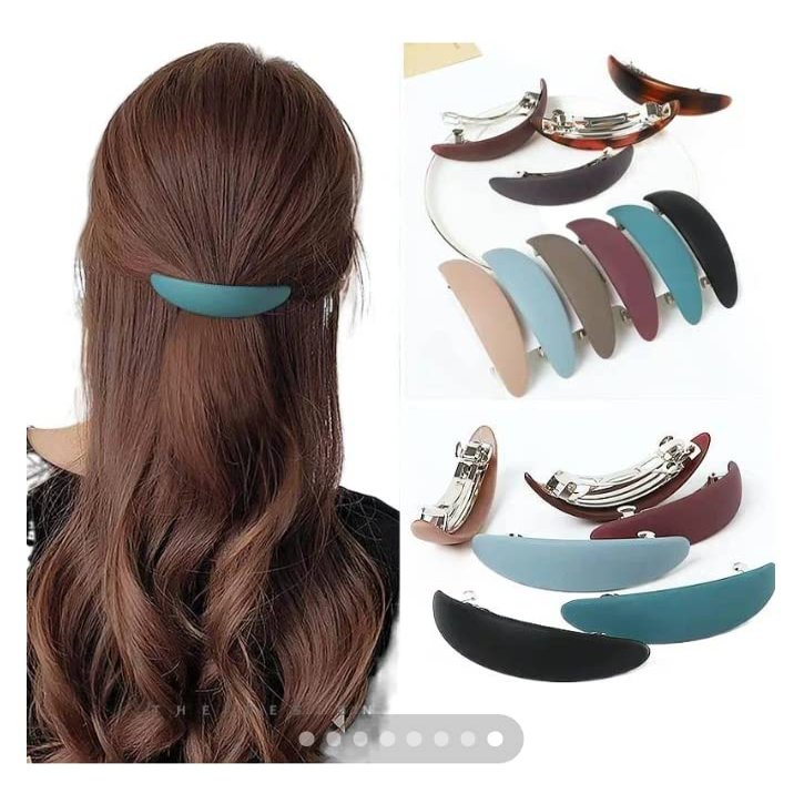 Acrylic Clip Headdress Hairpin Elegant Hair Clip Back Head Spring Clip Side Clip Top Clip