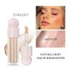 Liquid Blush, Matte Liquid Cream Makeup Dual Use for Cheeks and Lips, Long-Lasting, Smudge Proof, Moisturizing Face Blush Stick for Cheek, Pink Lip gloss for Girl view 2