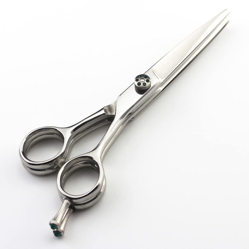 Hair Cutting Scissors, 6 inch Upscale Japan 440c 2in1 mulit blade cut hair scissors cutting + cutting barber shears hairdressing scissors