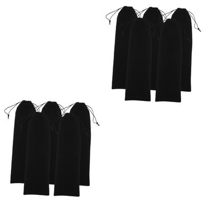 Alipis 10pcs Travel Straightener Case Hair Curler Bag Drawstring Hair Straightener Storage