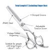 Hair Cutting Scissors, 6 Inch Professional Salon Haircut Japanese Stainless Steel 440C Barber Hair Trimmer Cutting Thinning Scissors set view 4