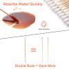 1500 PCS Cotton Swabs with Storage Case, 800 Organic Cotton Swabs & 500 PCS 6 Inches Long Cotton Swabs view 4