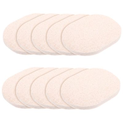 FOMIYES 10pcs Multi-Function Facial Sponges for Gentle Exfoliation and Deep Cleaning Strong Water Absorption Face Cleaners for Household Use for Makeup Removal and Skin Care