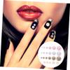 Didiseaon 1pack Shiny Half Round Flatback for Crafts Nail Art and Makeup Versatile Beads for Manicures Jewelry Making and Decorative Projects Pack view 3