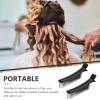 2pcs Hairdressing Clips Salon Cutting Dying Styling Size Multi Function Hair Parting Tools No Crease Hair Clips view 2
