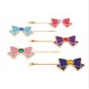 Sailor Moon R - Sailor Ribbon Style Metal Hair Clip Set view 1