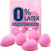 BEAKEY Latex-Free Blender Makeup Sponge for Blending, Pink Makeup Sponges Set, Soft Beauty Sponge, for Flawless Application of Liquid, Cream, and Powder Cosmetics view 1