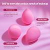 BEAKEY Latex-Free Blender Makeup Sponge for Blending, Pink Makeup Sponges Set, Soft Beauty Sponge, for Flawless Application of Liquid, Cream, and Powder Cosmetics view 3