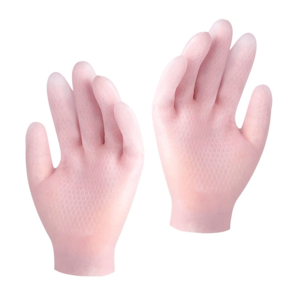 Beatifufu Hand Care Supplies Moisturizing Gloves Hand Softening Dry Non-Slip Manicure Gloves
