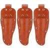 3pcs Salon Hair Scissor Bag PU Hairdressers Barber Accessories Supplies Scissors Holder Waist Belt view 1