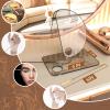 Acrylic Cosmetic Makeup Palette, 4 in 2 Set Makeup Mixing Palette with Spatula, Makeup Palette Mixing Tray, Foundation Mixing Palette, Paint Palettes view 4