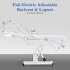 BarberPub Fully Electric Facial Bed with 3 Motor for Esthetician, Electric Tattoo Chair for Client, Facial Bed for Esthetician, Electric Adjustment 2751 (White) view 4