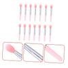 Beatifufu 15pcs Mini Lip Mask Silicone Lip Brush Set for Makeup Eyeshadow Applicator view 3