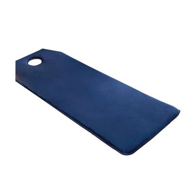 0.8"/1.6"/2.4" Thickness Massage Table Topper with Elastic Bands,Spa Bed Topper Foam Pad for Beauty Salon,Non-Slip Lash Bed Cushion Only,Square/Round/Trapezoidal Head,Blue 2cm,T 60x180cm