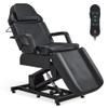 BarberPub Fully Electric Facial Bed with 3 Motor for Esthetician, Electric Tattoo Chair for Client, Facial Bed for Esthetician, Electric Adjustment 2751 (Black, Height (Flat): 25.2"37") view 1