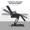 BarberPub Fully Electric Facial Bed with 3 Motor for Esthetician, Electric Tattoo Chair for Client, Facial Bed for Esthetician, Electric Adjustment 2751 (Black, Height (Flat): 25.2"37") view 3