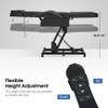 BarberPub Fully Electric Facial Bed with 3 Motor for Esthetician, Electric Tattoo Chair for Client, Facial Bed for Esthetician, Electric Adjustment 2751 (Black, Height (Flat): 25.2"37") view 4