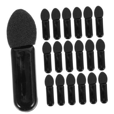 Beatifufu 100pcs Eyeshadow Applicators Soft Tips for Eye Makeup for Beginners Easy to Use for Eyeshadow Lipstick and Makeup