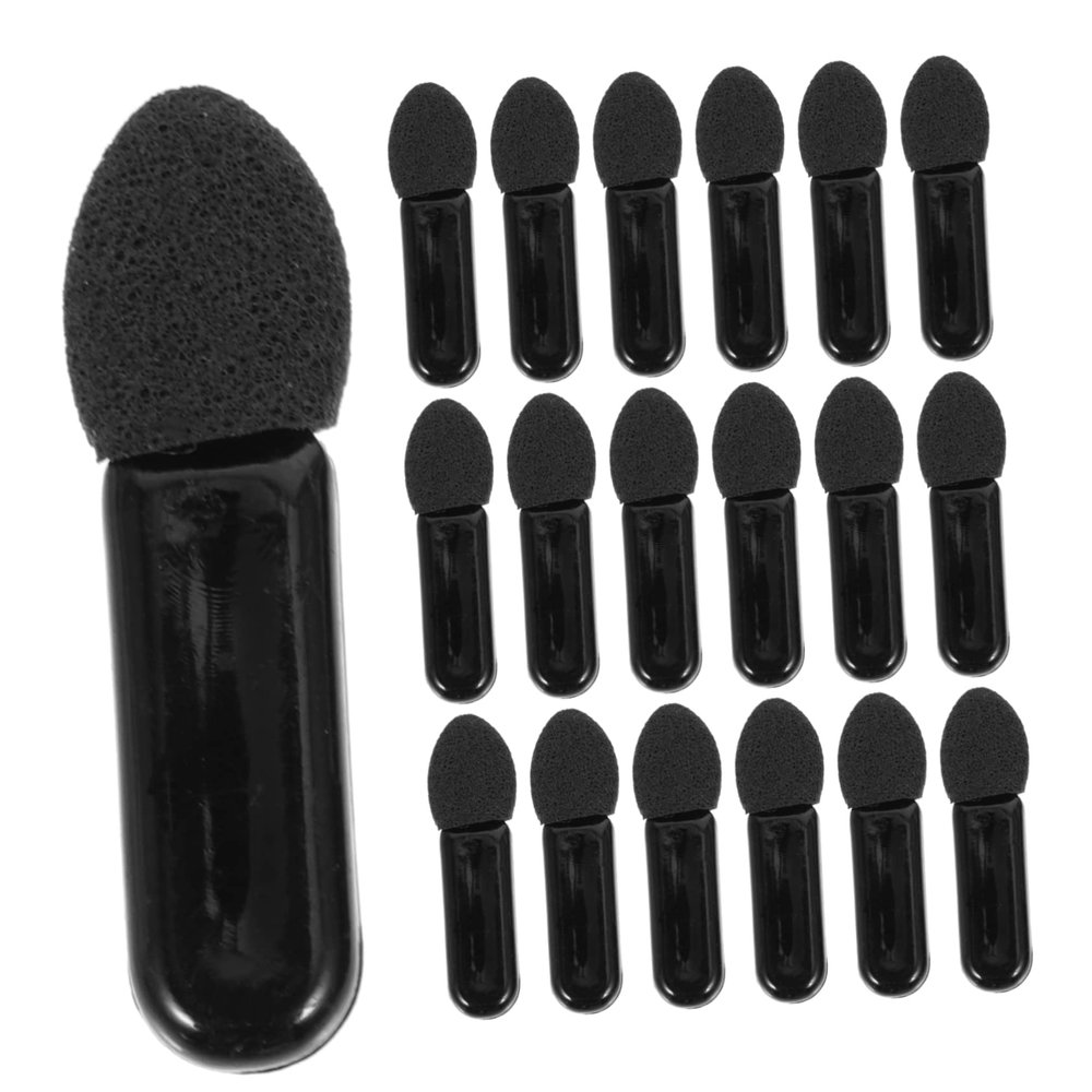 Beatifufu 100pcs Eyeshadow Applicators Soft Tips for Eye Makeup for Beginners Easy to Use for Eyeshadow Lipstick and Makeup