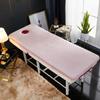 0.8"/1.6"/2.4" Thickness Massage Table Topper with Elastic Bands,Spa Bed Topper Foam Pad for Beauty Salon,Non-Slip Lash Bed Cushion Only,Square/Round/Trapezoidal Head,Pink 6cm,S 60x180cm view 1