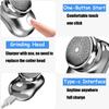 Minirazor Unbeatable Shave Even on The Go, Vementa Minirazor, Pocket Size Portable Shaver Wet and Dry Mens Razor USB Rechargeable, Easy One-Button Use Suitable for Home, Car (Gradient Blue) view 4