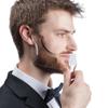 2 Pcs Beard Shaper & Curve Cut Edge Guide Template for Men - Clear Template for Trimming Mustache, Goatee, Neckline, and Styling Perfect Beard & Hairstyle view 2